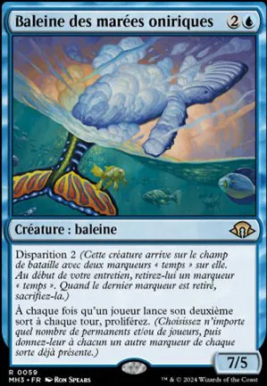 Baleine des marées oniriques
