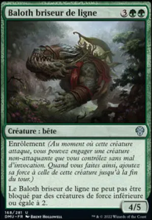 Baloth briseur de ligne