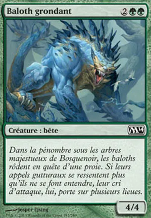 Baloth grondant
