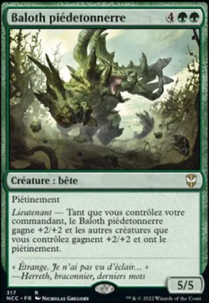 Baloth piédetonnerre