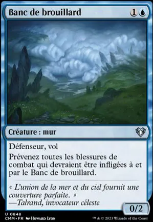 Banc de brouillard
