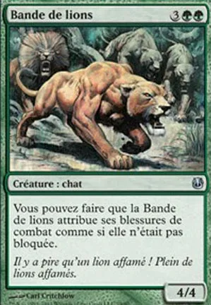Bande de lions