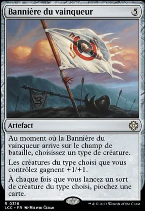 Bannière du vainqueur