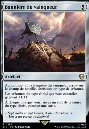 Bannière du vainqueur