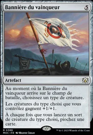 Bannière du vainqueur
