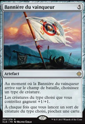 Bannière du vainqueur