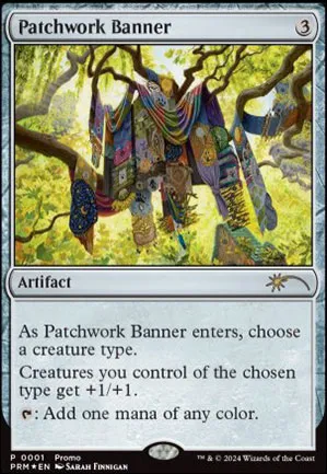 Bannière en patchwork