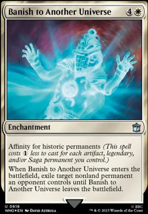 Bannir dans un autre univers