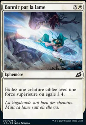 Bannir par la lame