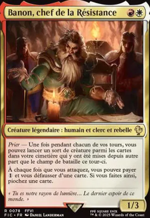 Banon, chef de la Résistance
