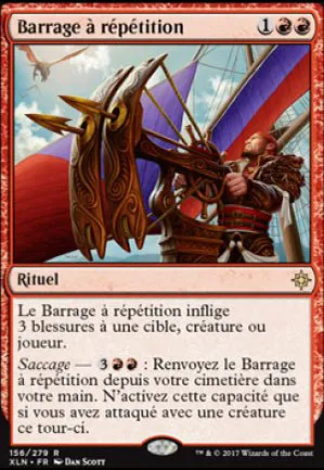 Barrage à répétition