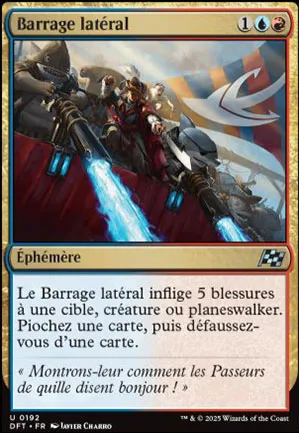 Barrage latéral