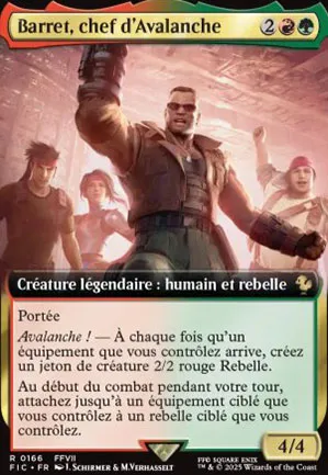 Barret, chef d'Avalanche