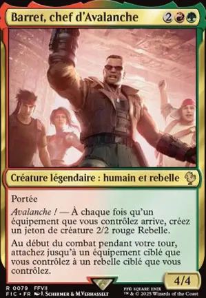 Barret, chef d'Avalanche