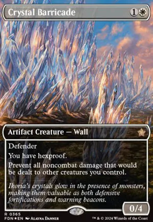 Barricade de cristal