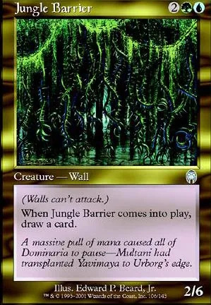 Barrière de la jungle