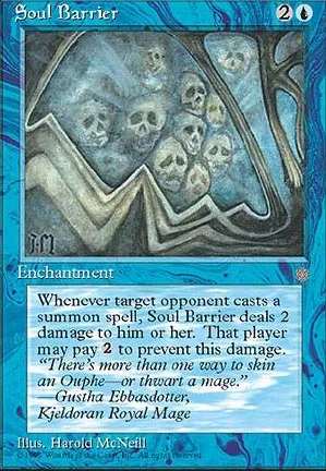 Barrière des âmes