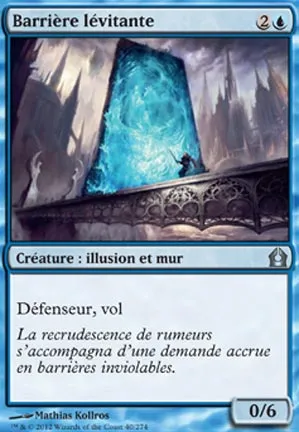 Barrière lévitante