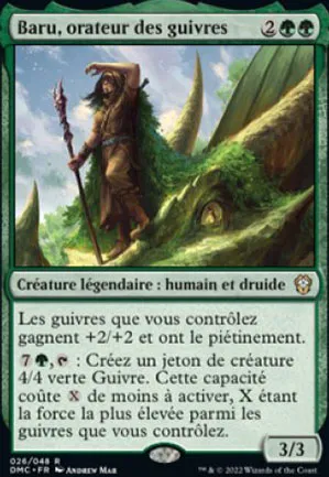 Baru, orateur des guivres