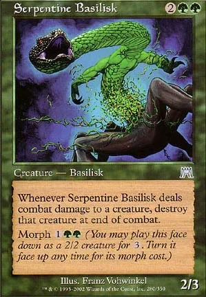 Basilic serpentin