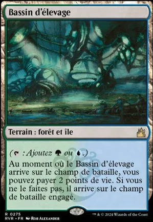 Bassin d'élevage