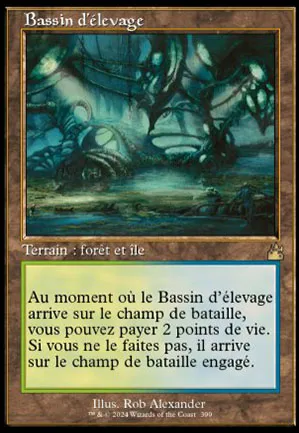 Bassin d'élevage