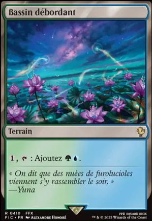 Bassin débordant