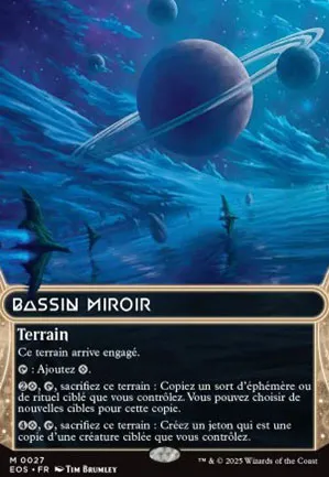 Bassin miroir