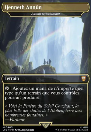 Bassin réfléchissant