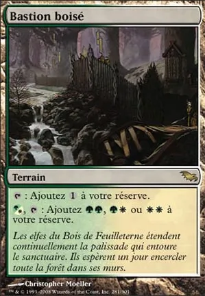 Bastion boisé