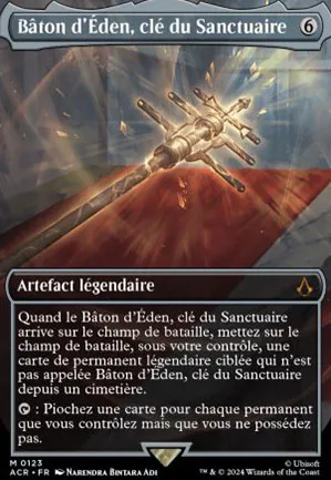 Bâton d'Éden, clé du Sanctuaire
