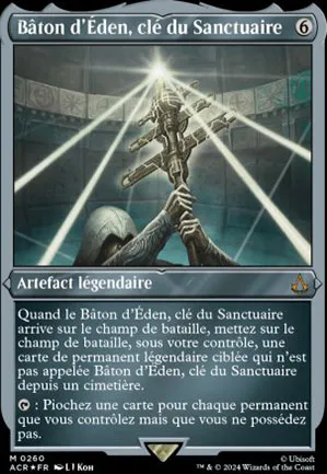 Bâton d'Éden, clé du Sanctuaire