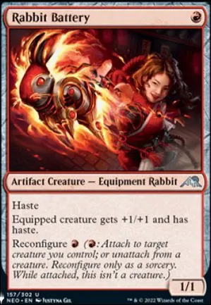 Batterie lapin