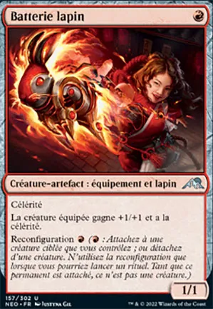 Batterie lapin