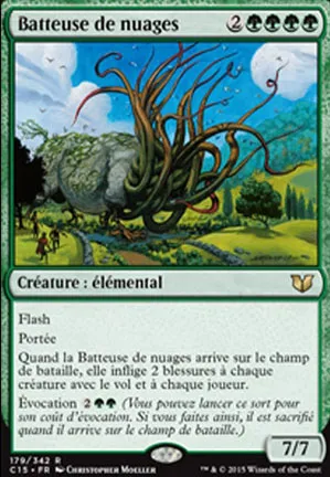 Batteuse de nuages
