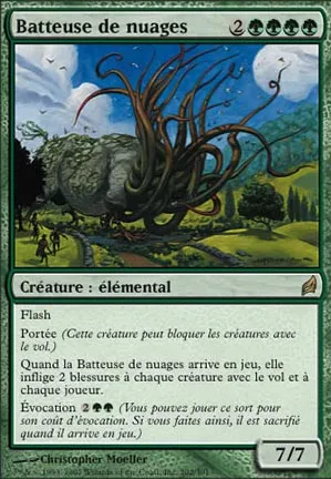 Batteuse de nuages