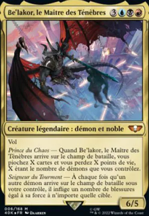 Be'lakor, le Maître des Ténèbres