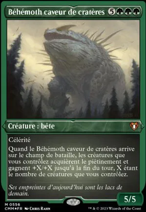 Béhémoth caveur de cratères
