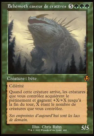 Béhémoth caveur de cratères