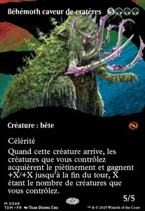 Béhémoth caveur de cratères