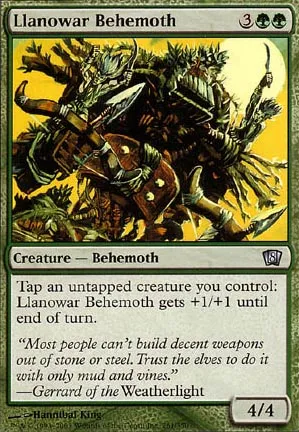 Béhémoth de Llanowar