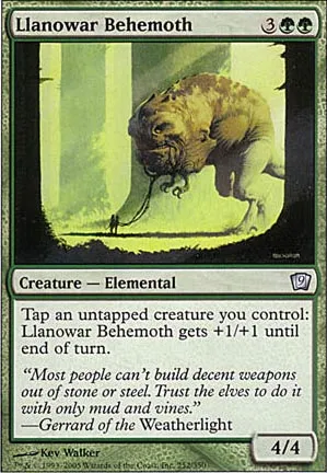 Béhémoth de Llanowar