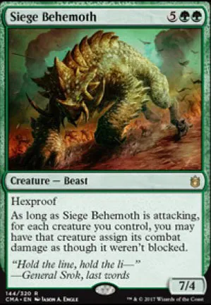 Béhémoth de siège