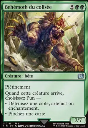 Béhémoth du colisée