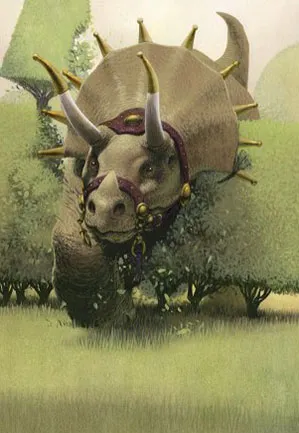 Béhémoth royal - Illustration