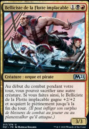 Belliciste de la Flotte implacable