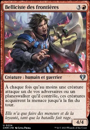 Belliciste des frontières