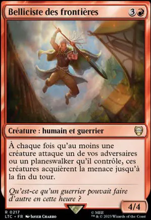Belliciste des frontières