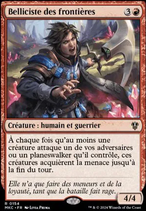 Belliciste des frontières