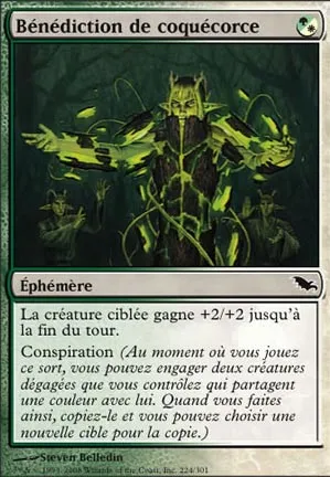 Bénédiction de coquécorce